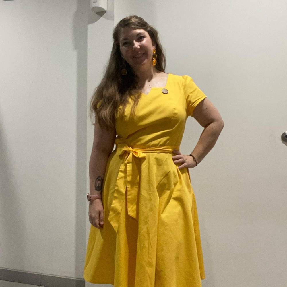 Yellow Women's Dress